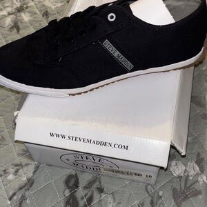 Steve Madden Men's Black Sneakers